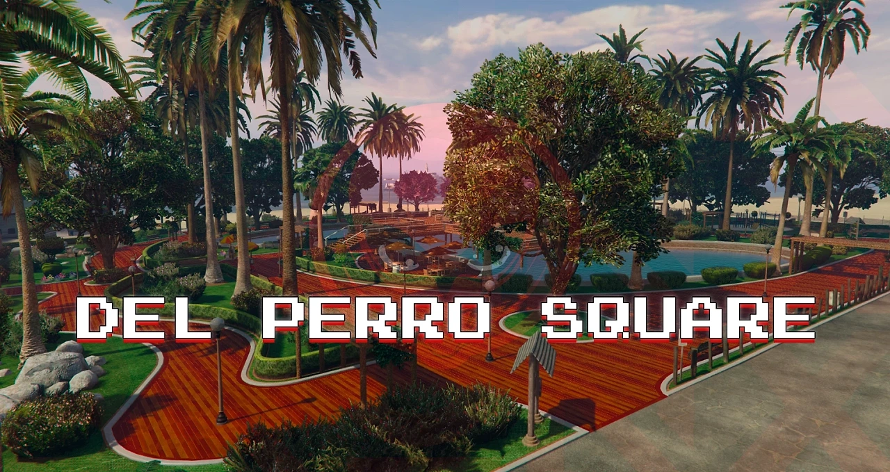 Del Perro Square — FiveM map