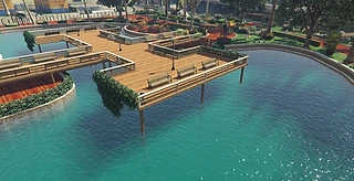 Del Perro Square — FiveM map preview 4